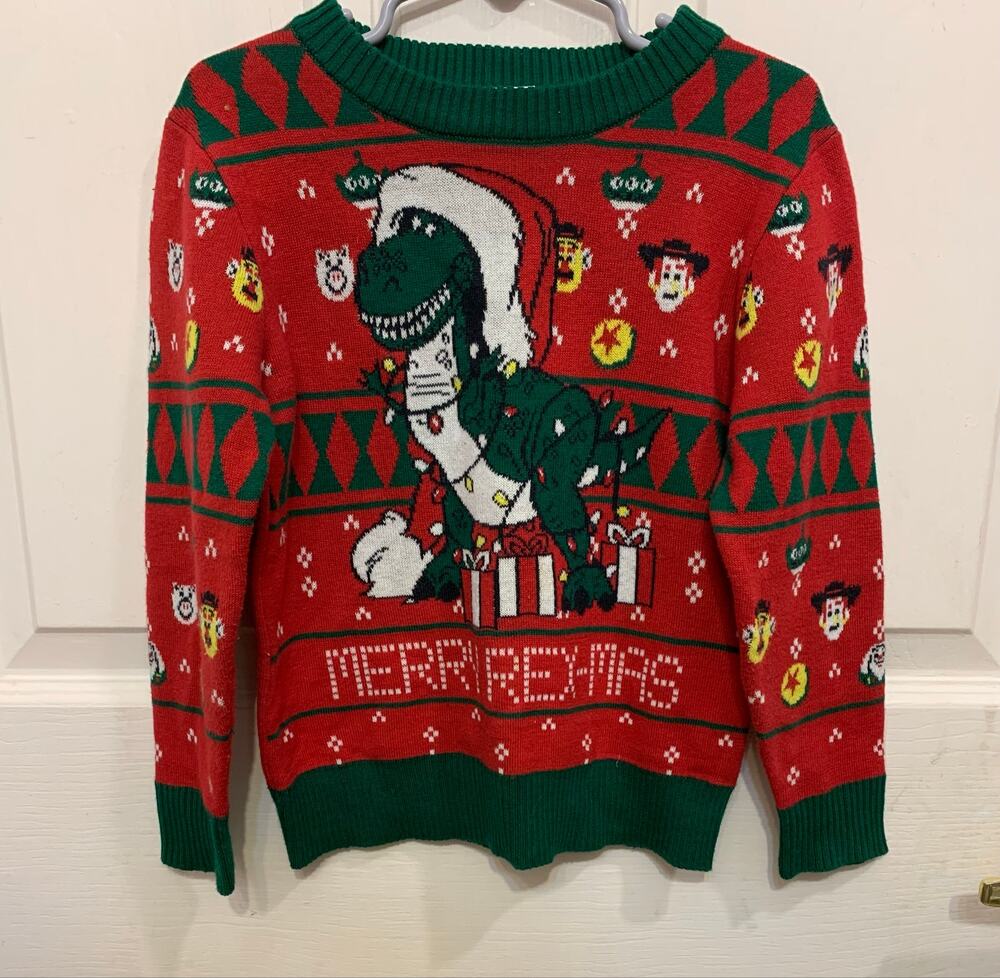 Disney Toy Story 3T Knit Holiday Sweater. 3608
